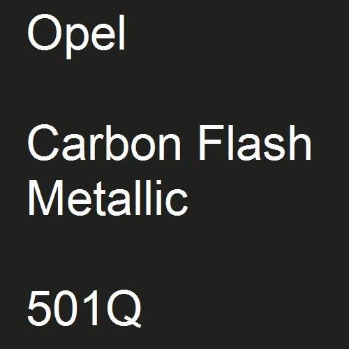 Opel, Carbon Flash Metallic, 501Q.